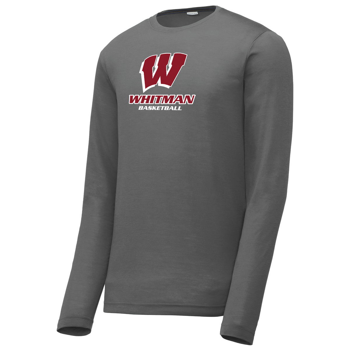 Whitman Basketball Long Sleeve CottonTouch Performance Shirt