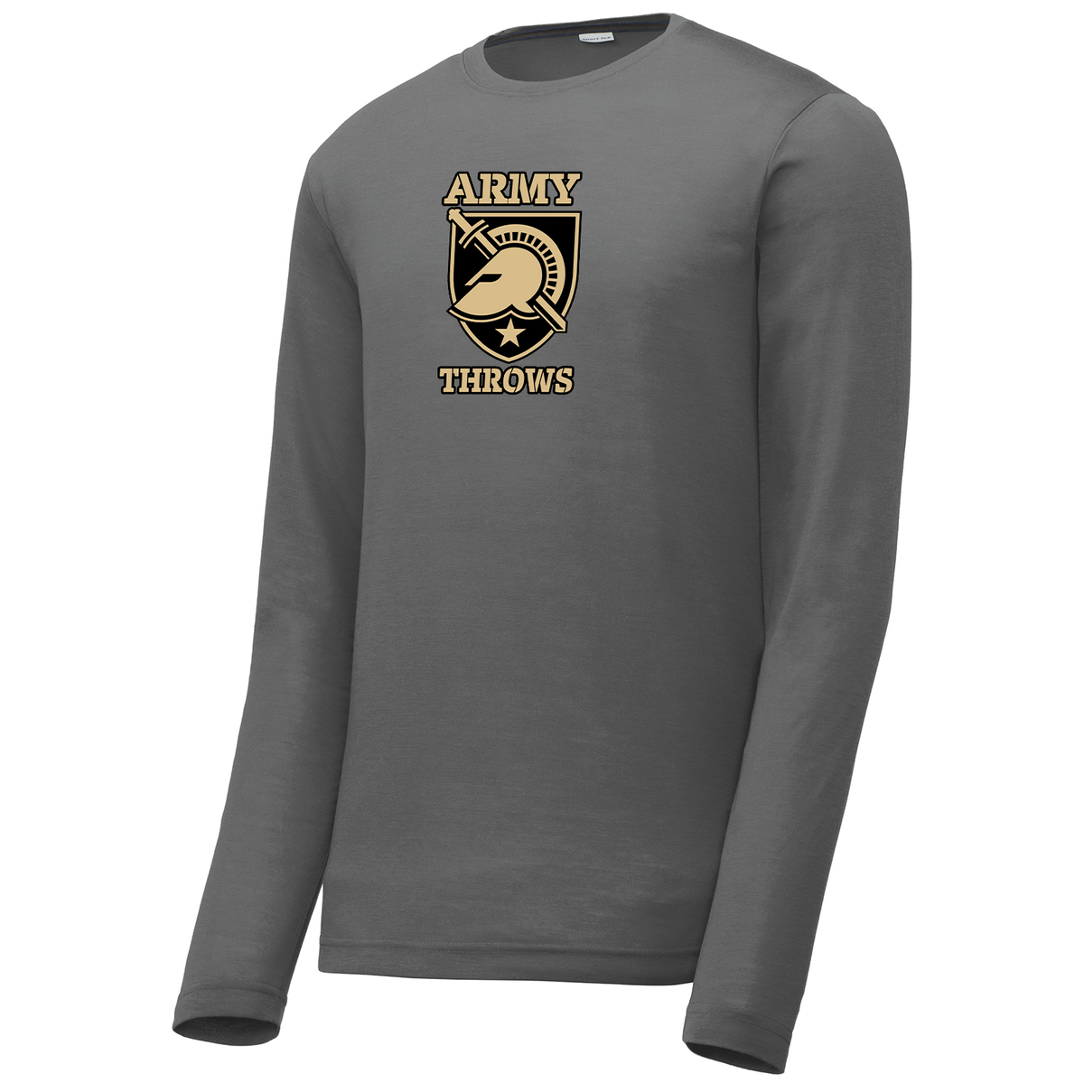 Army Throws Long Sleeve CottonTouch Performance Shirt