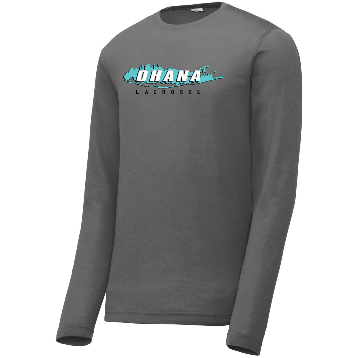 Ohana Girls Lacrosse Long Sleeve CottonTouch Performance Shirt