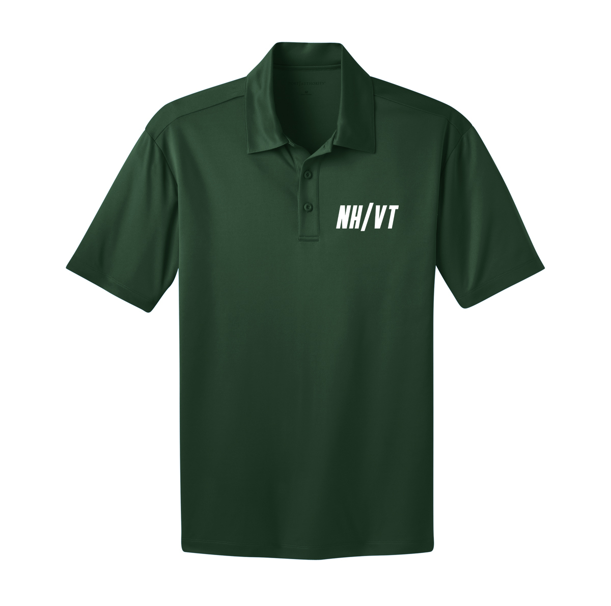 NH/VT Lacrosse - Men's Coaching Polo - Forest Green