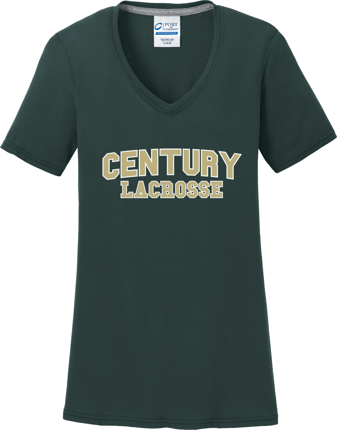 Century Lacrosse Women's Dark Green T-Shirt