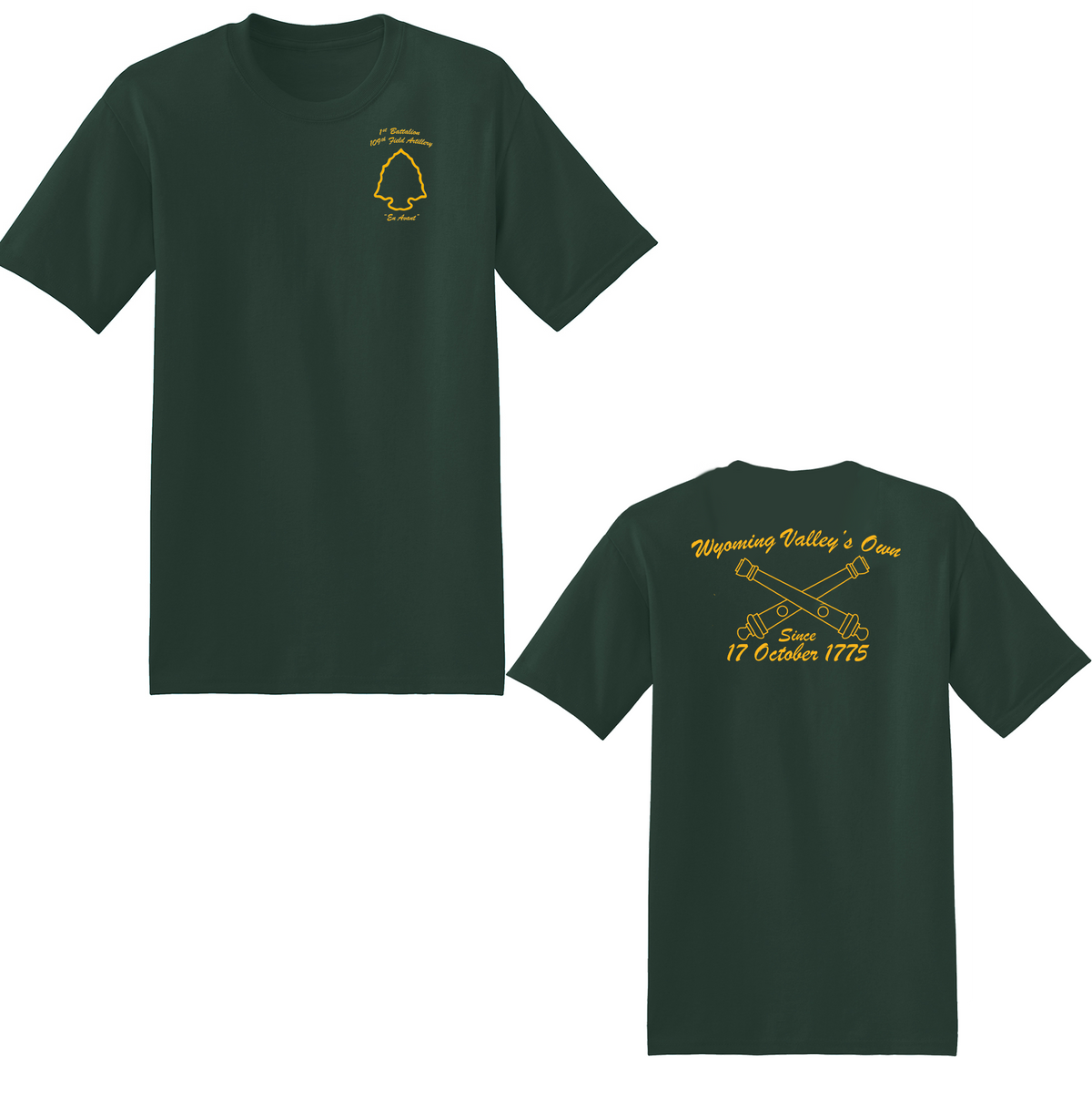 1/109th Field Artillery Battalion T-Shirt