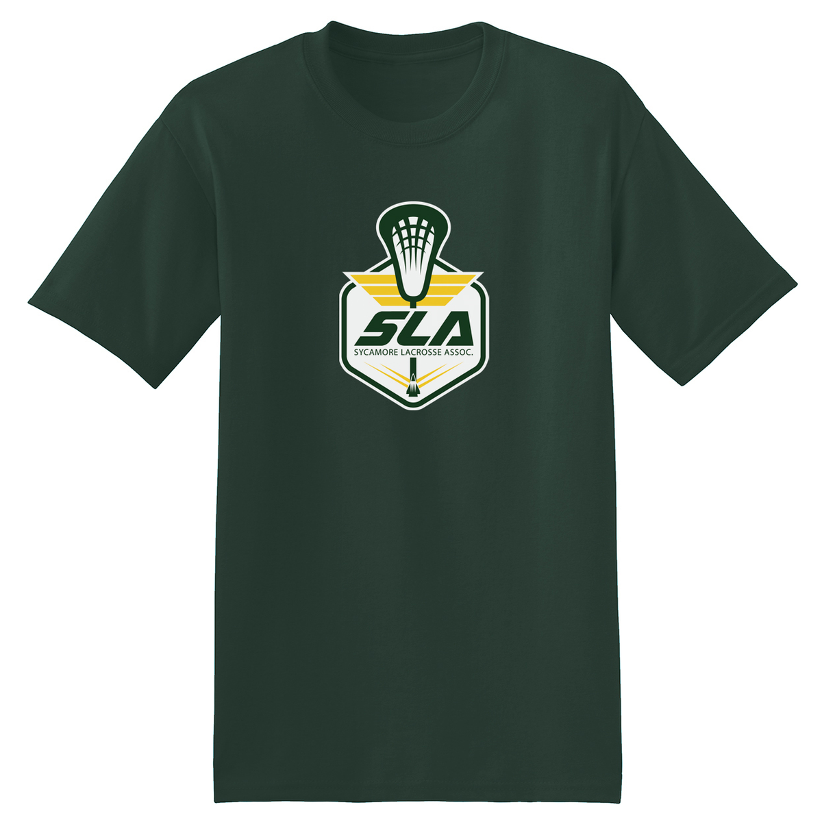 Sycamore Lacrosse Association Forest Green T-Shirt