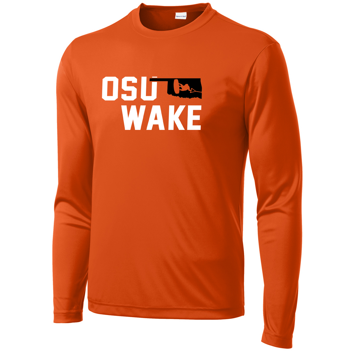 OK State Wakeboarding Long Sleeve Performance Shirt