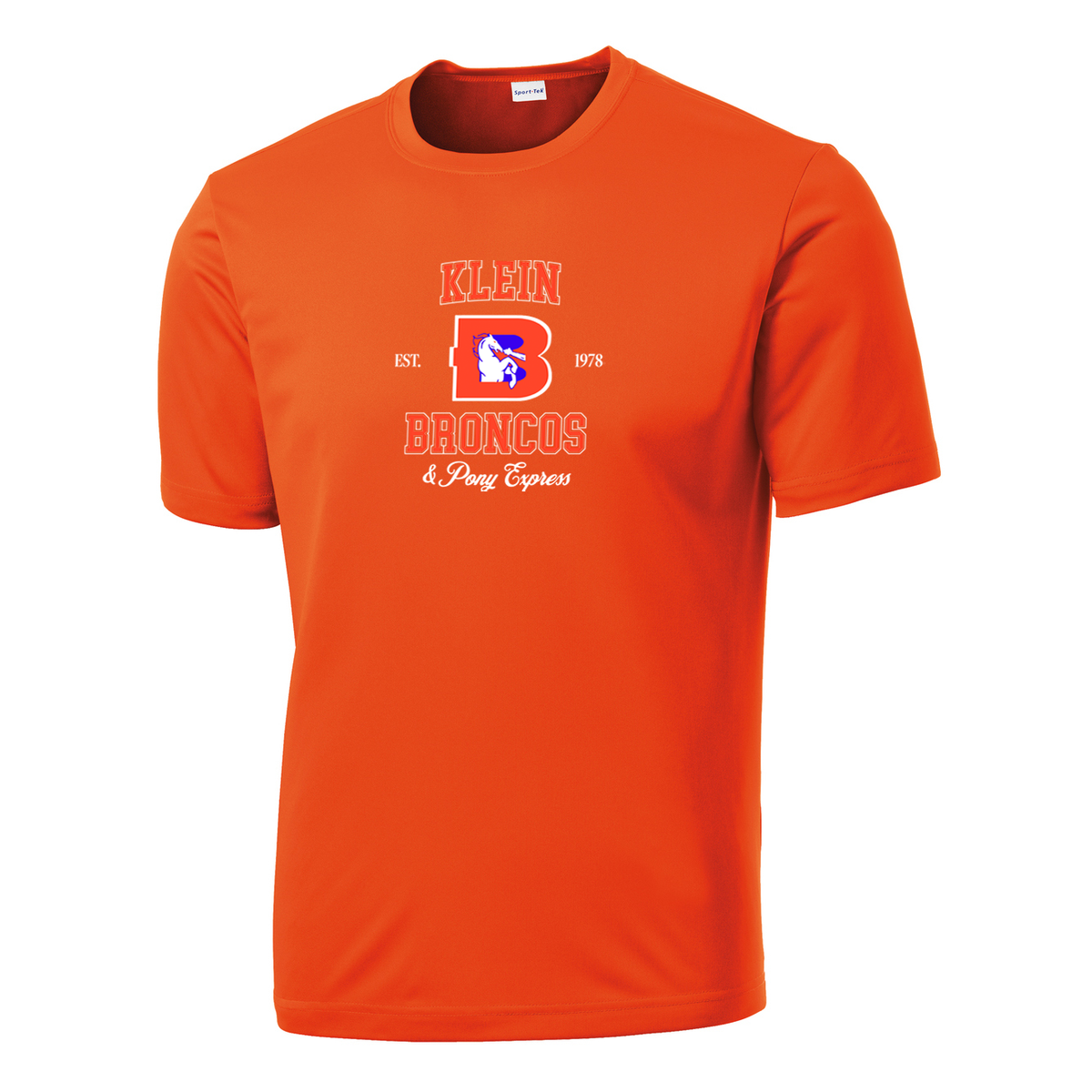 Klein Broncos & Pony Express Football Performance T-Shirt