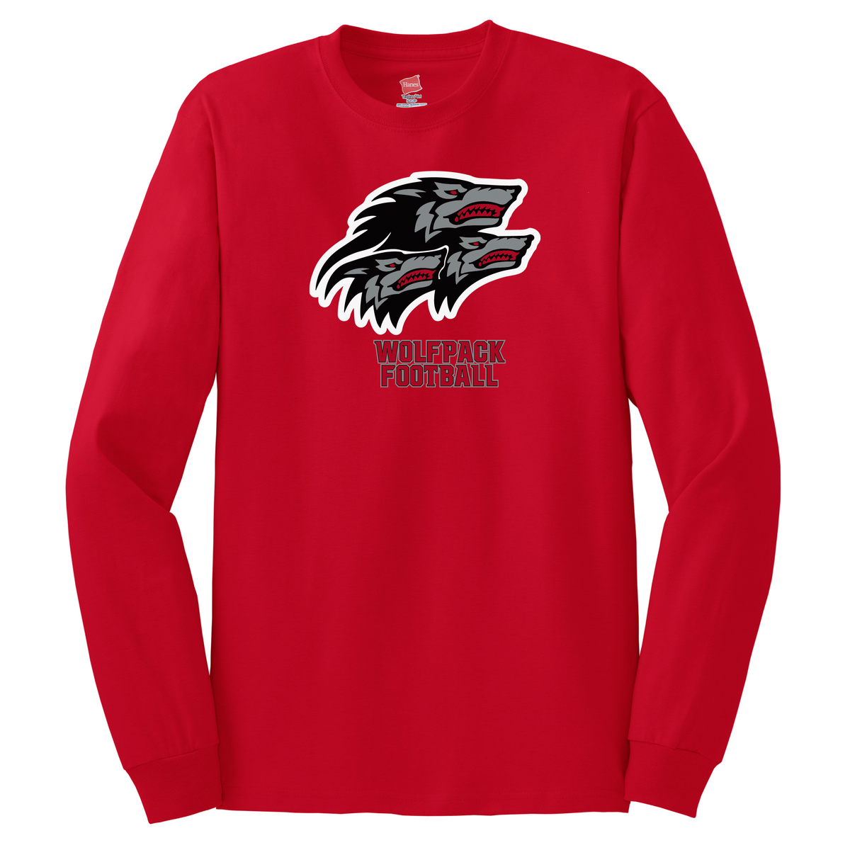 North Houston Wolfpack Football Cotton Long Sleeve