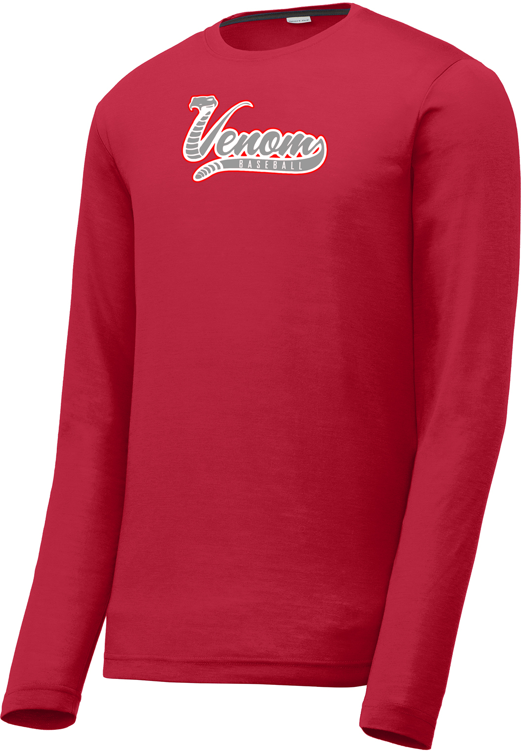 Valley Venom Baseball Long Sleeve CottonTouch Performance Shirt