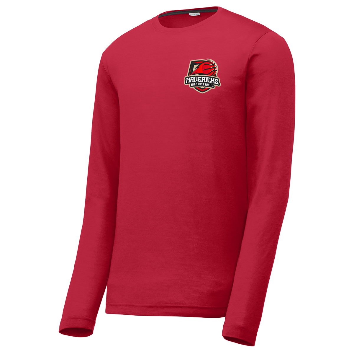 Mavericks Basketball Long Sleeve CottonTouch Performance Shirt