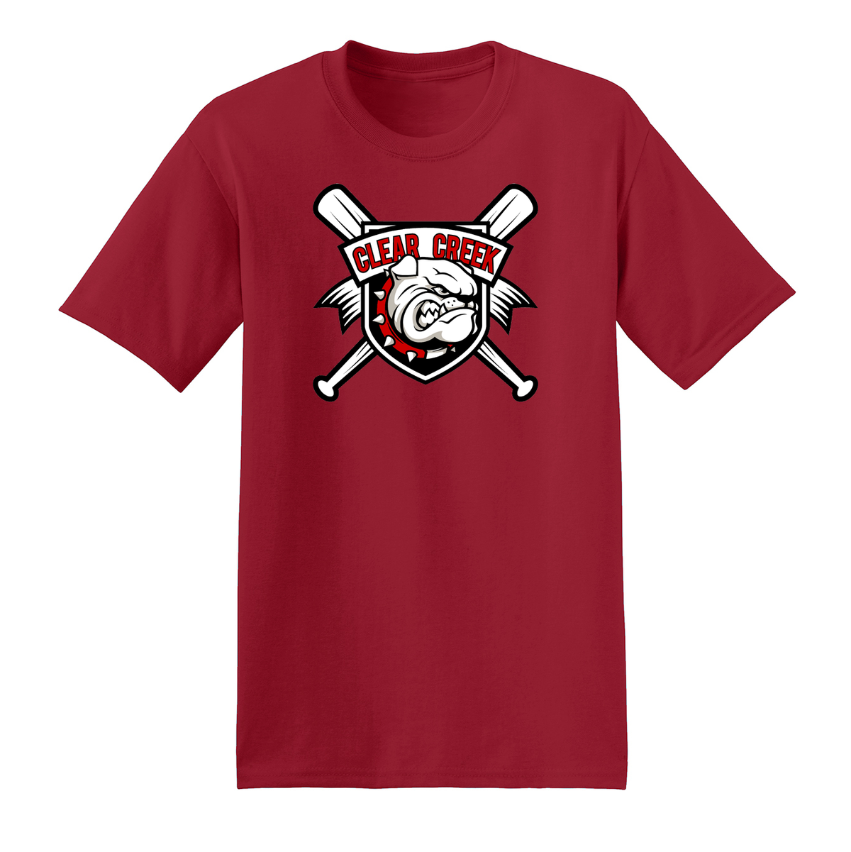 Clear Creek Bulldog Baseball T-Shirt