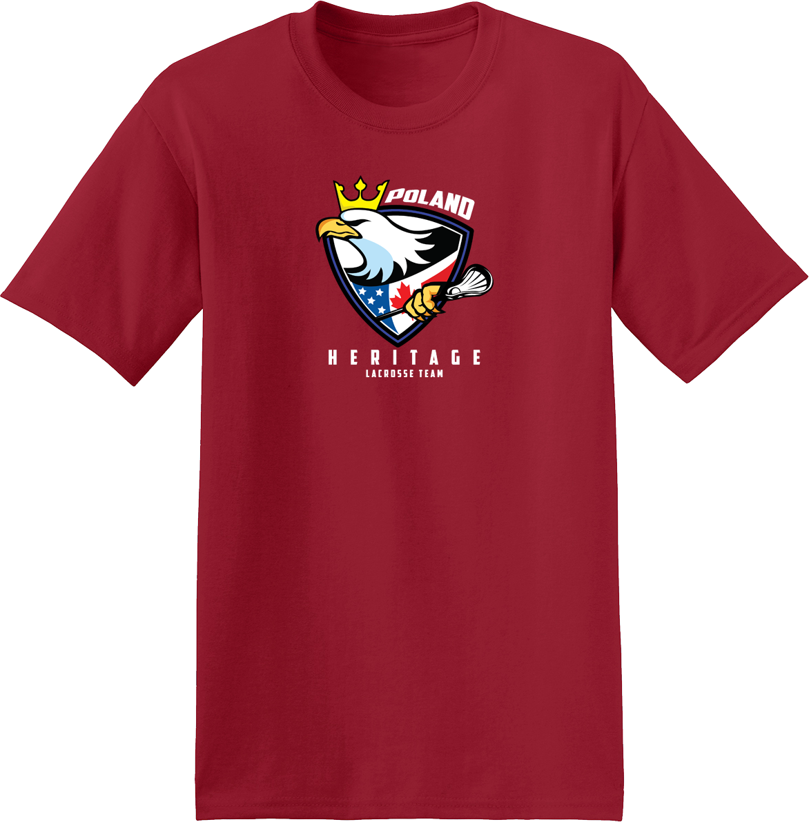 Poland Heritage Team Red T-Shirt