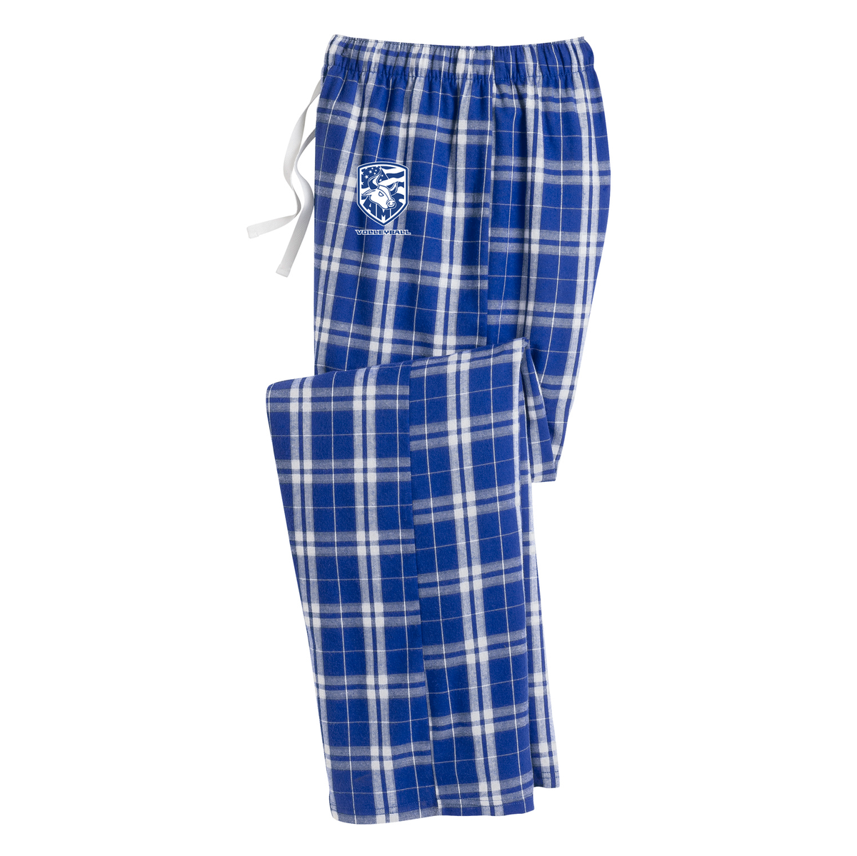 Accompsett Volleyball  Plaid Pajama Pants