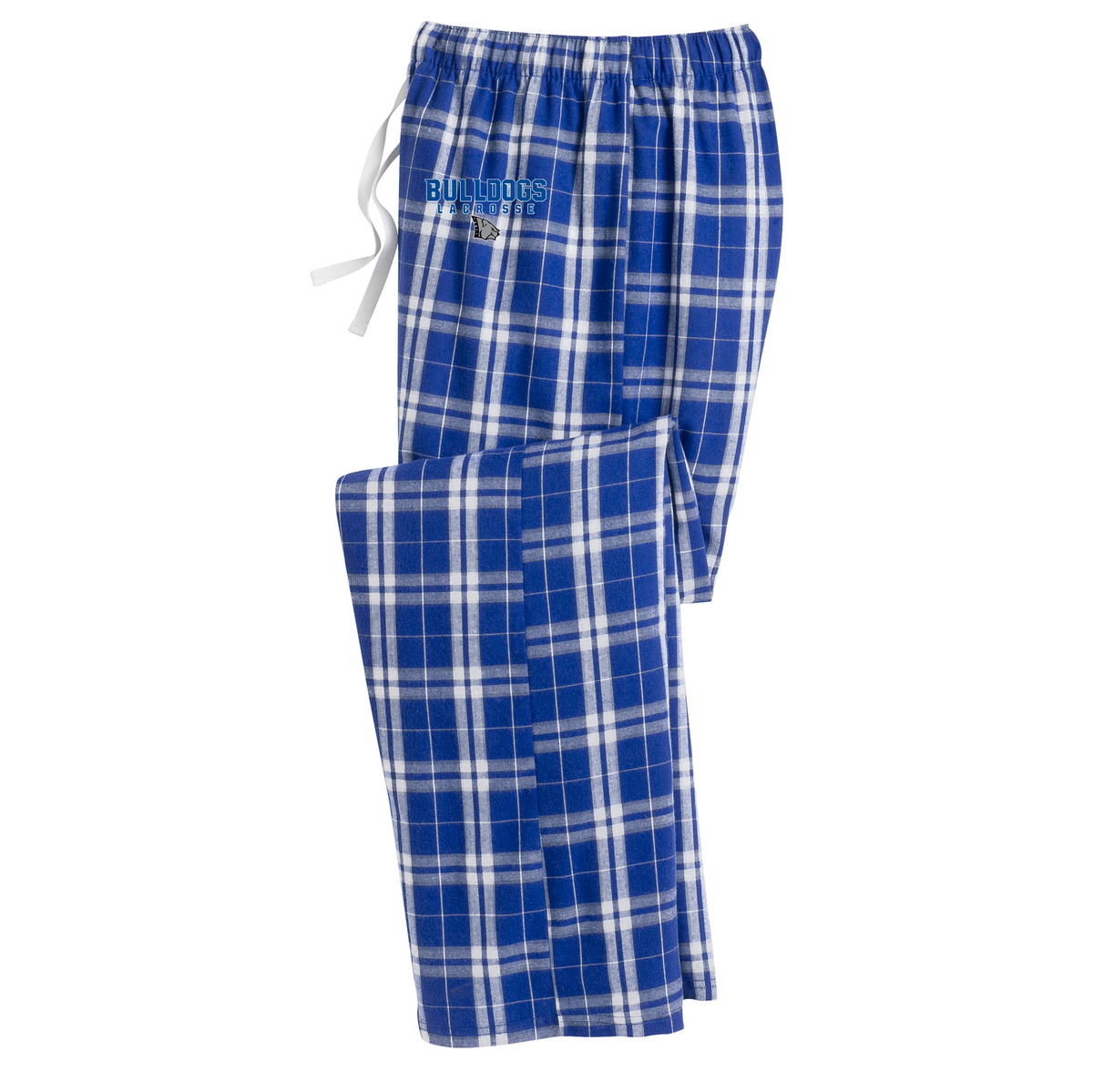 WB Bulldogs Lacrosse Plaid Pajama Pants