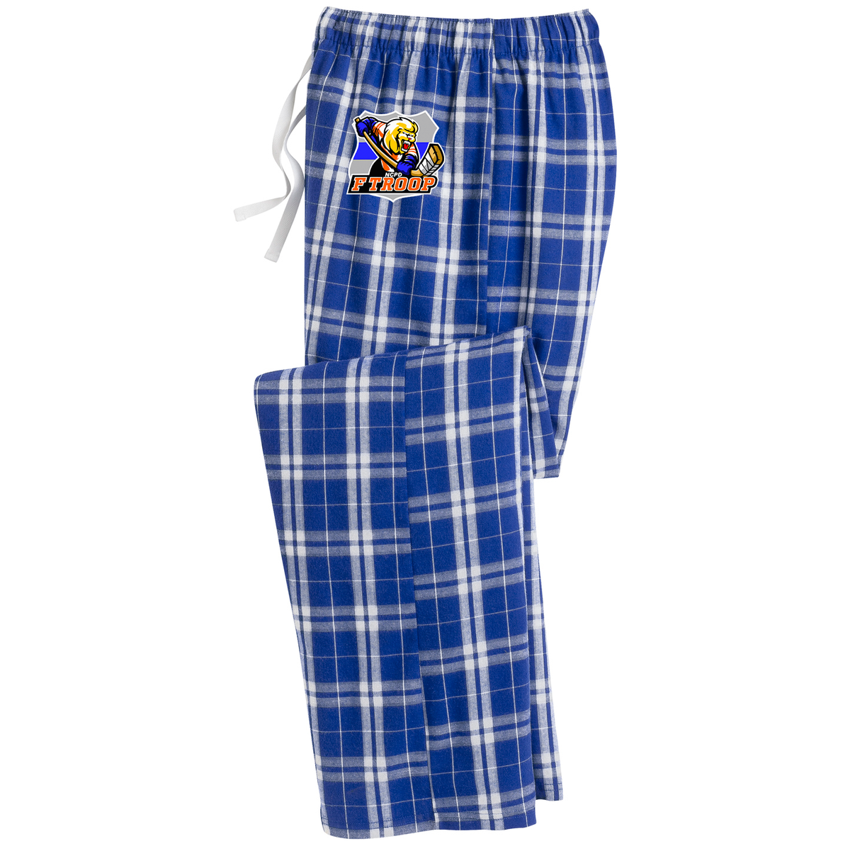 F Troop Hockey Plaid Pajama Pants
