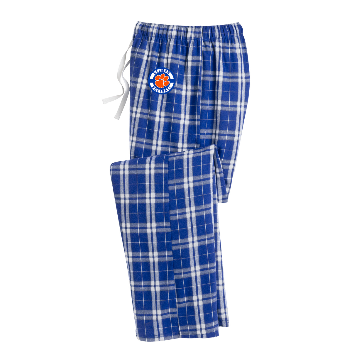Delmar Softball  Plaid Pajama Pants
