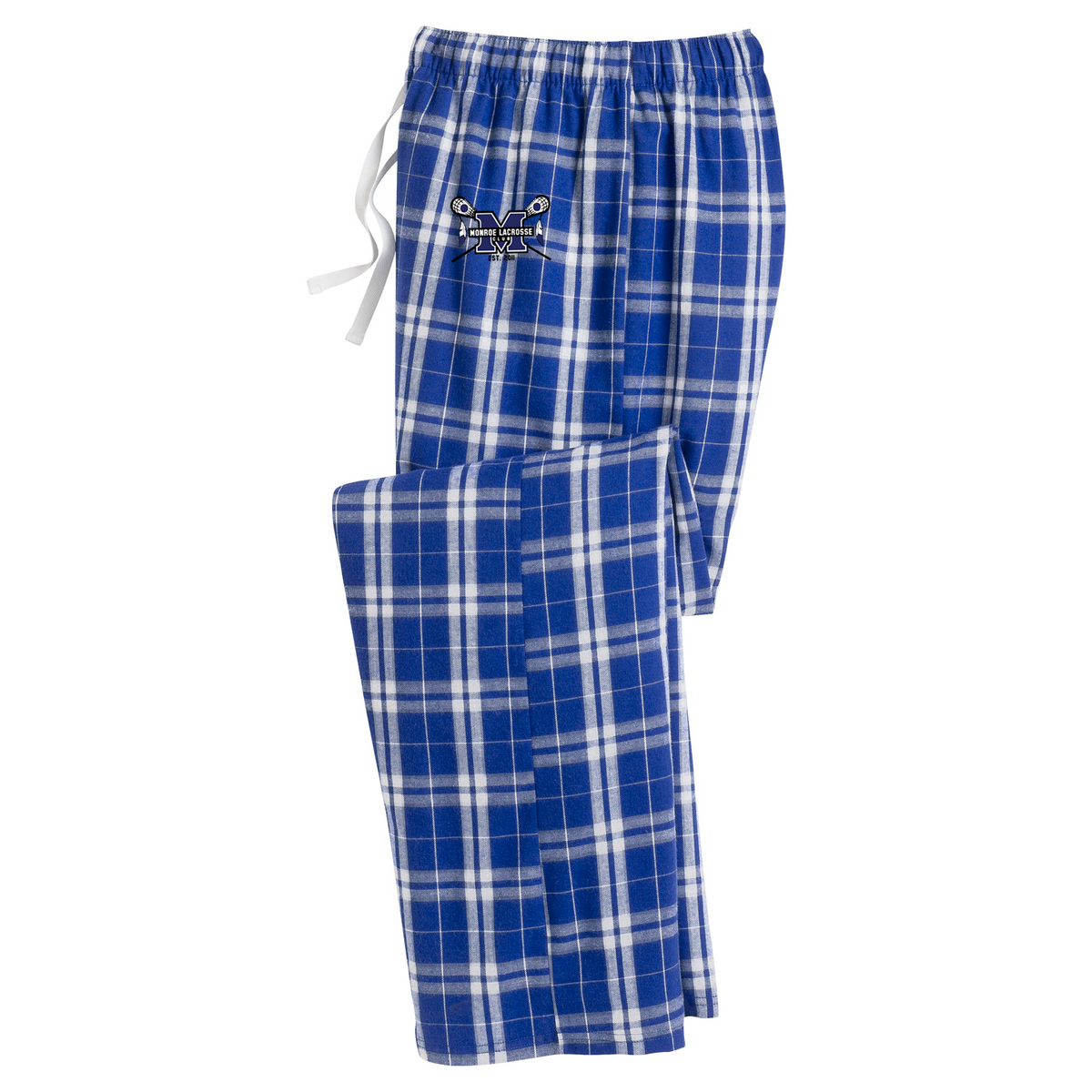Monroe Braves Plaid Pajama Pants