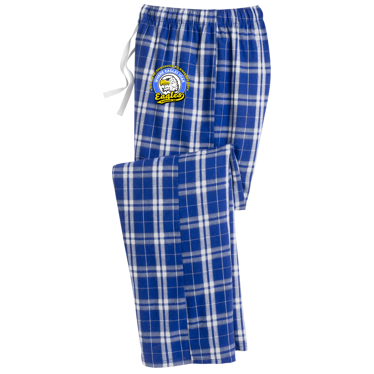 Yellow Springs Elementary School Plaid Pajama Pants