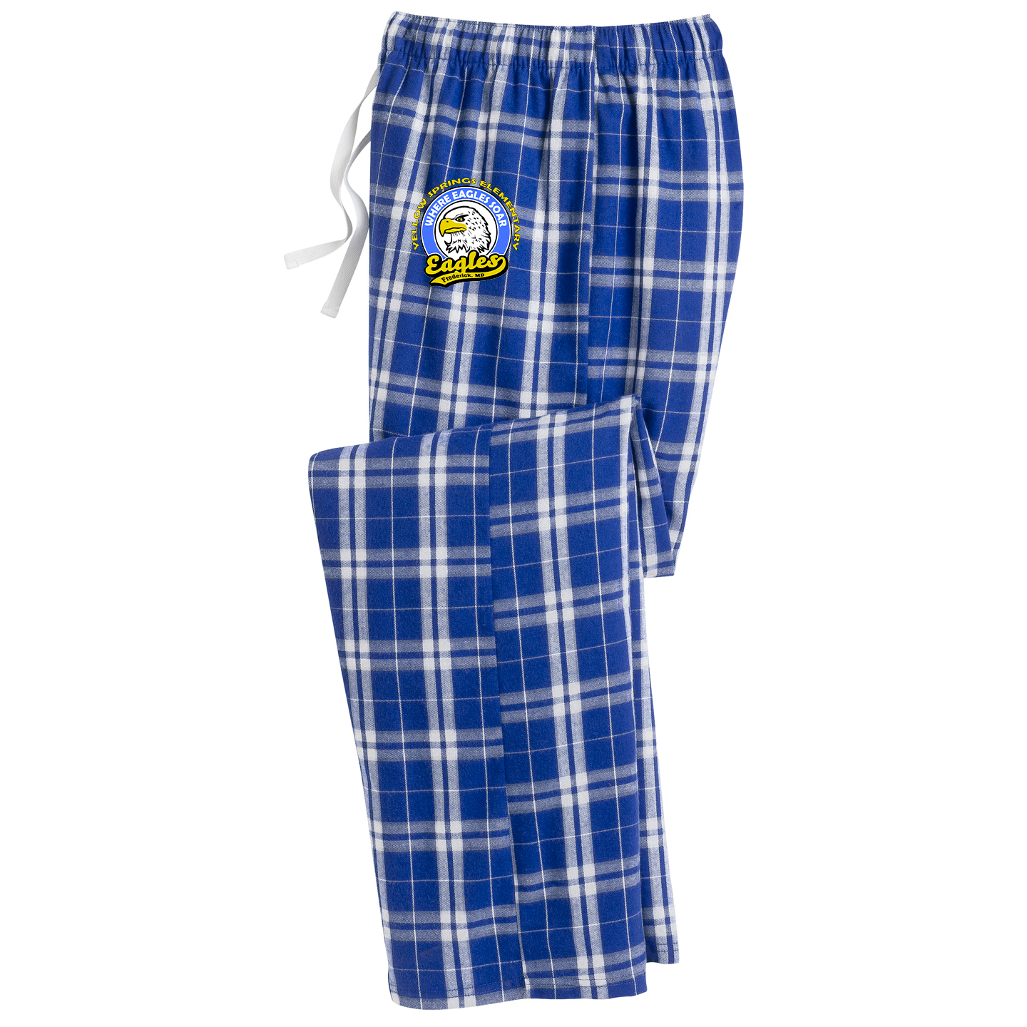 Yellow Springs Elementary School Plaid Pajama Pants Blatant Team Store
