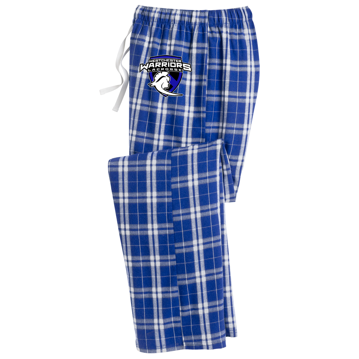 Westchester Warriors Girls Lacrosse Plaid Pajama Pants