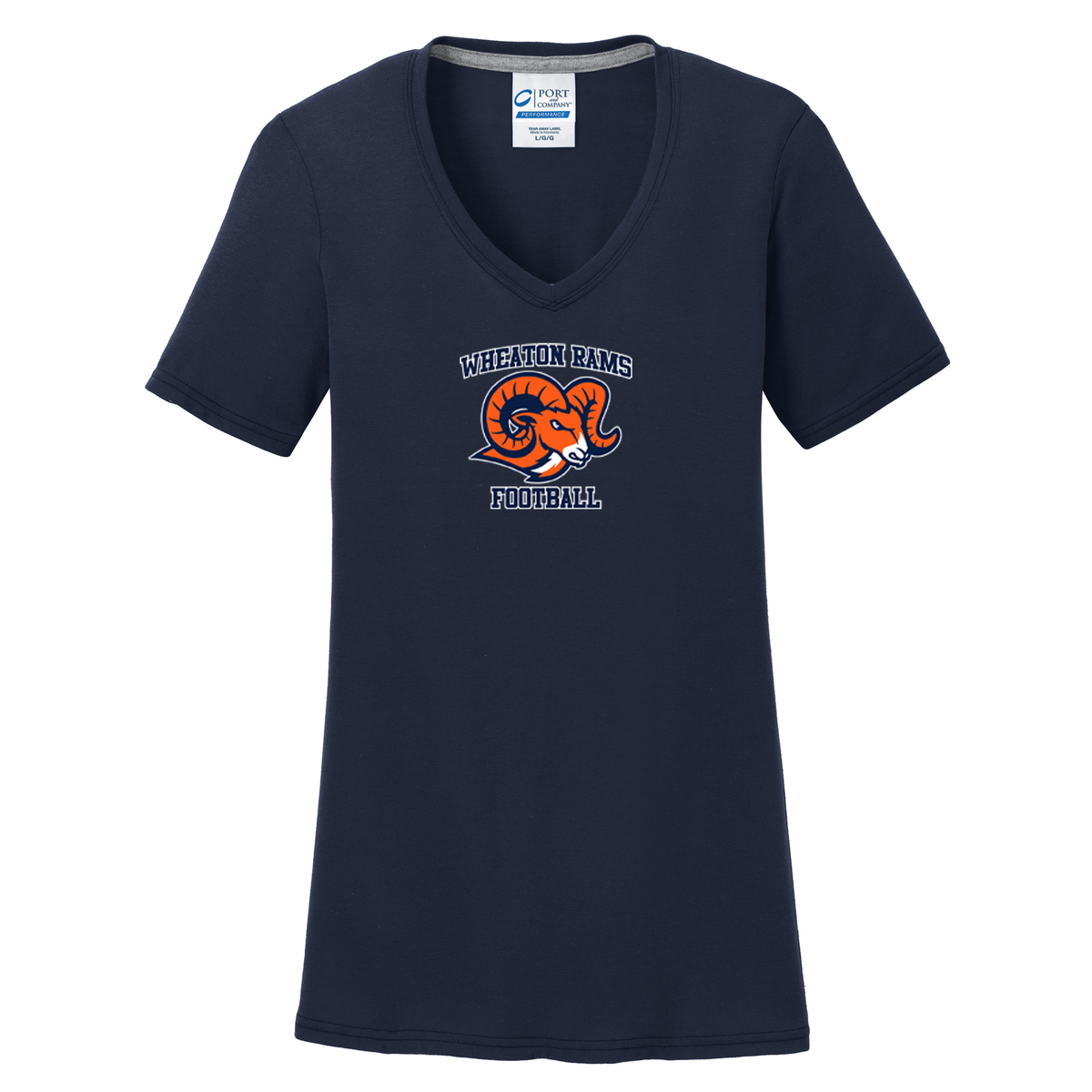 Wheaton Rams Football Women's T-Shirt