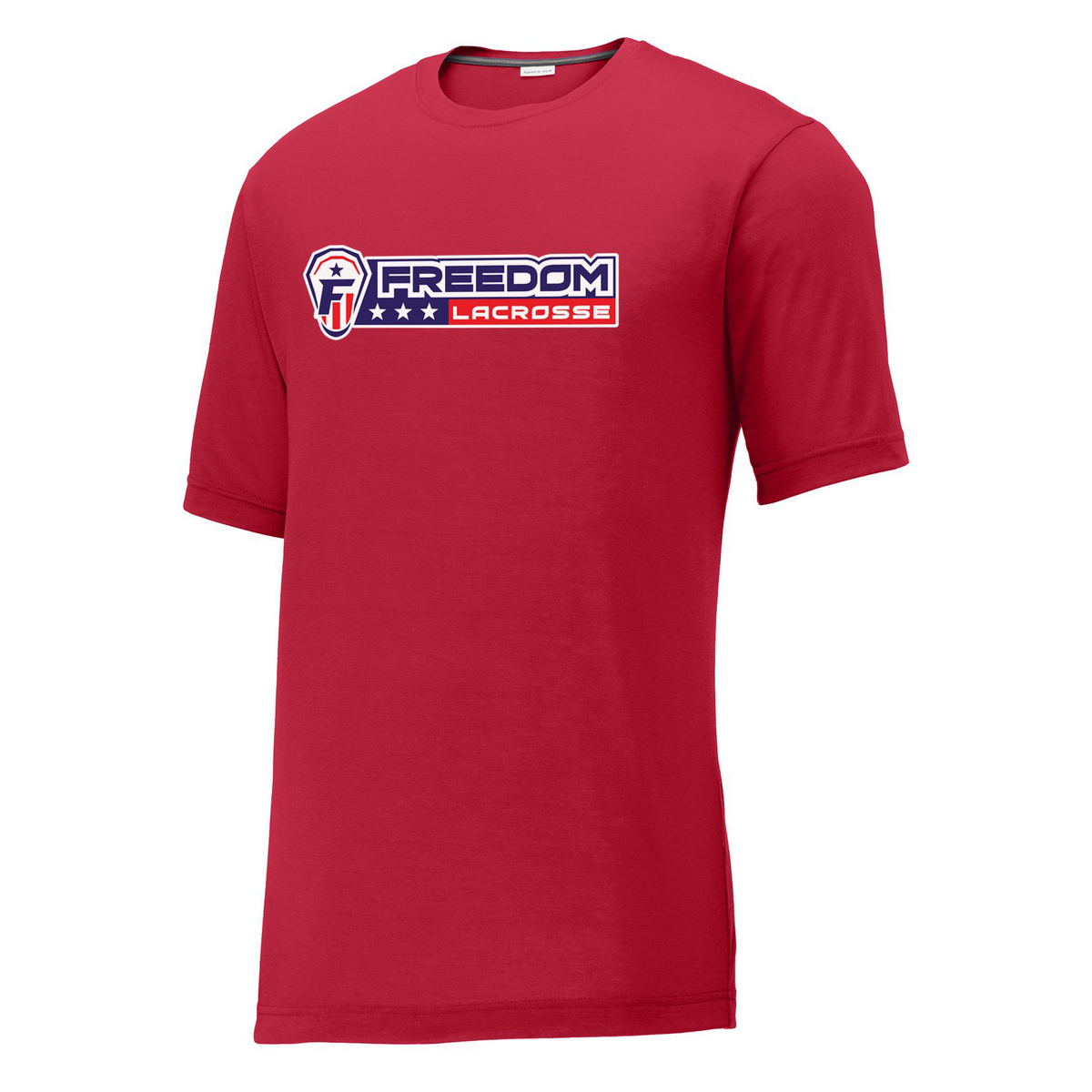Freedom Lacrosse Red CottonTouch Performance T-Shirt