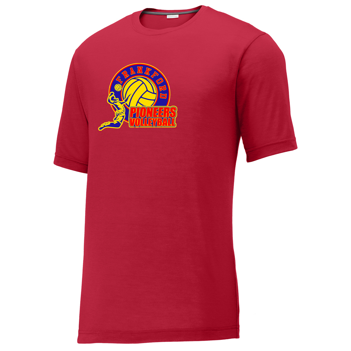 Frankford High School Volleyball CottonTouch Performance T-Shirt