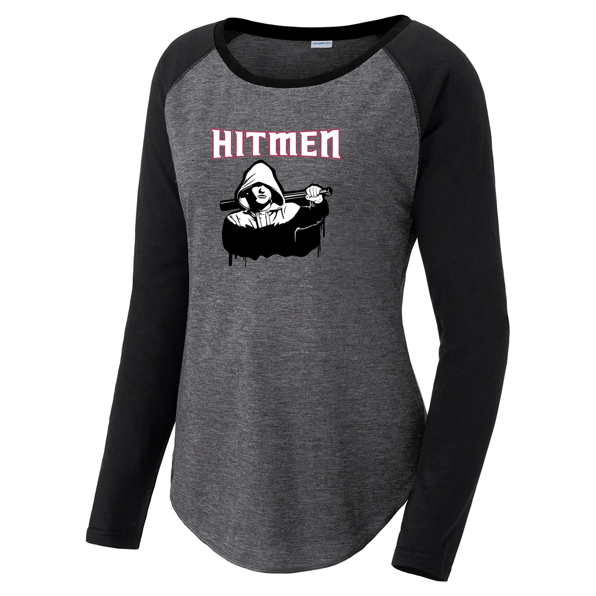 Stafford Hitmen Women's Raglan Long Sleeve CottonTouch