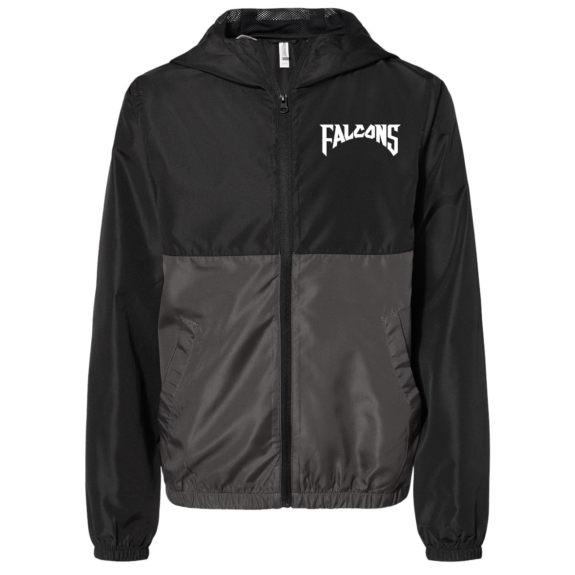 Falcons Ringettes Independent Trading Co. Lightweight Windbreaker Full-Zip Jacket