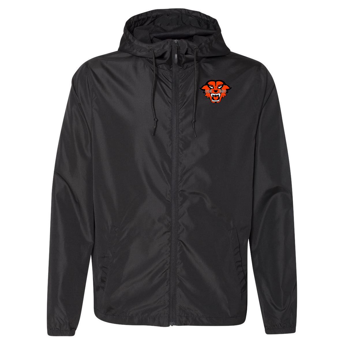 Monroe Bearcats Lacrosse Unisex Lightweight Windbreaker Full-Zip Jacket