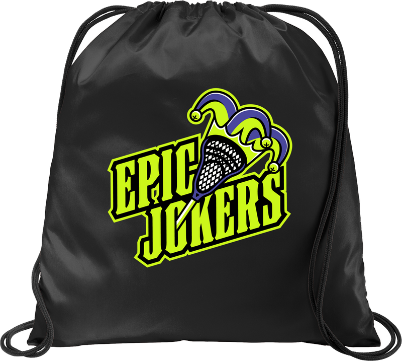 Epic Jokers Lacrosse Black Cinch Pack