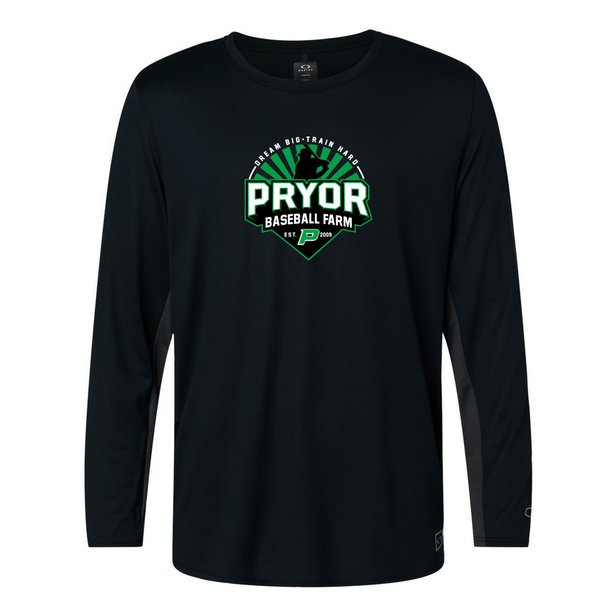 Pryor Baseball Farm Oakley Hydrolix Long Sleeve T-Shirt