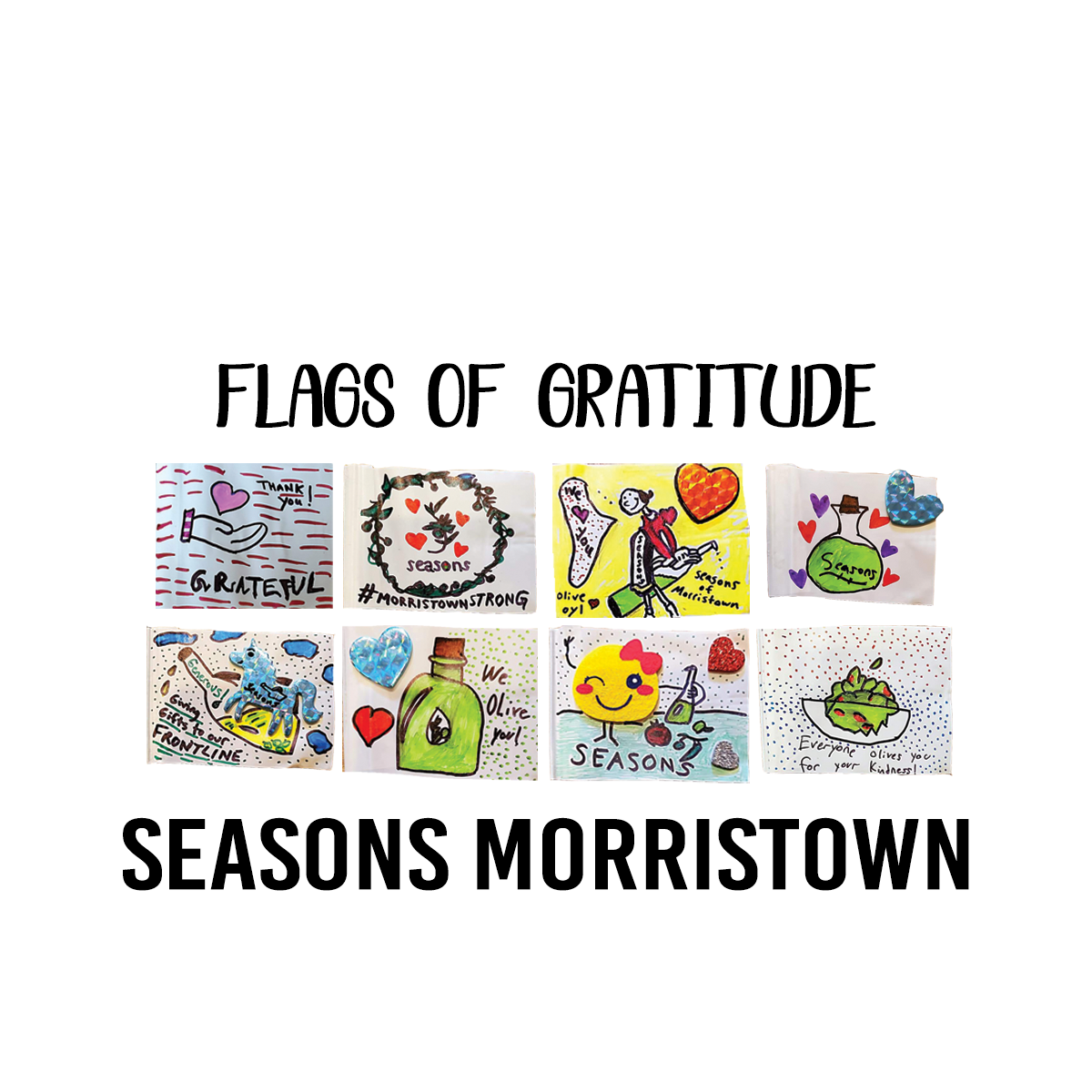 Flags of Gratitude Seasons Morristown Performance T-Shirt