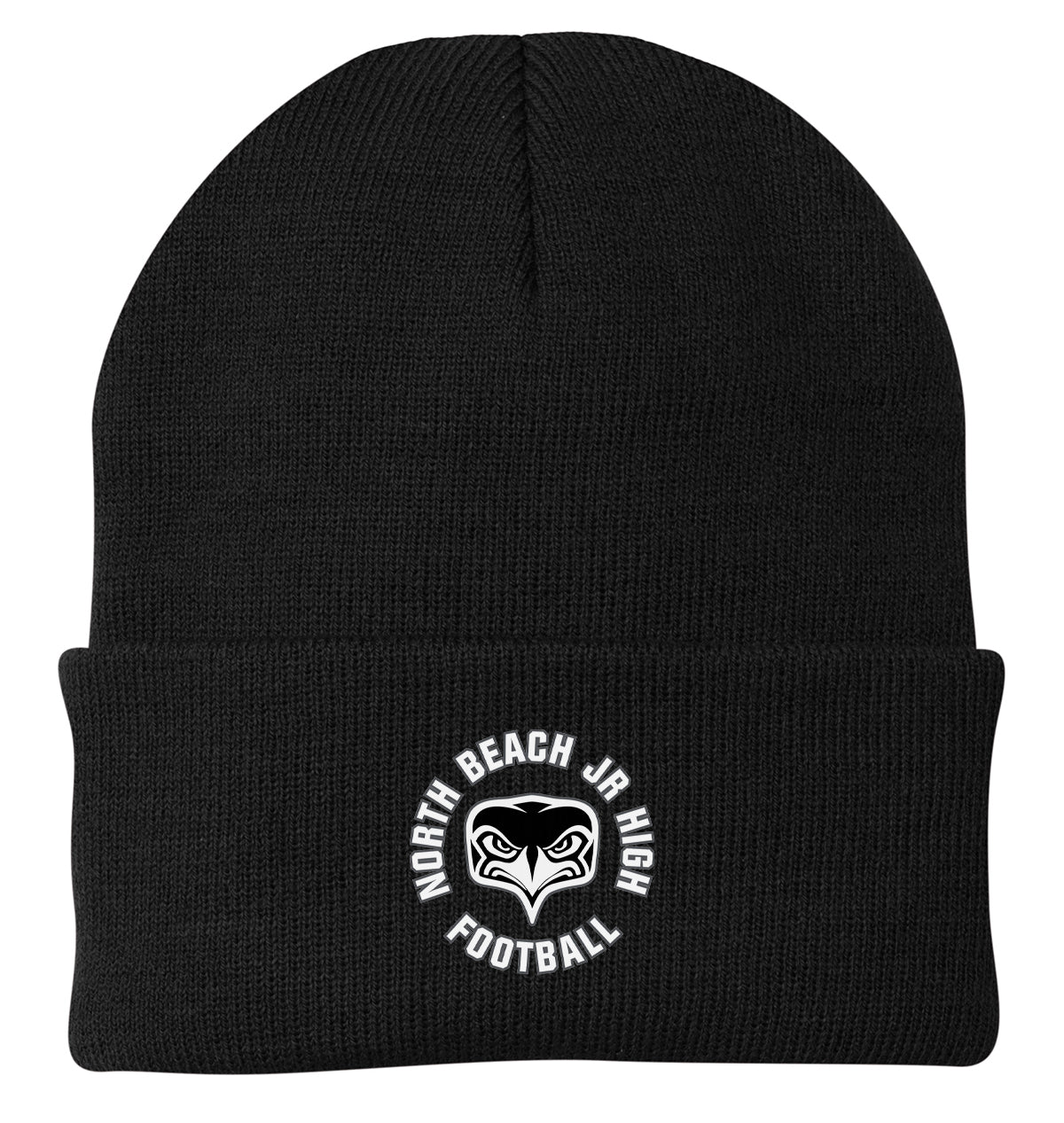 North Beach Jr. High Football Knit Beanie