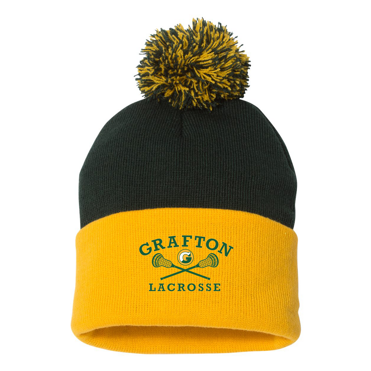 Grafton Lacrosse Sportsman Pom-Pom Beanie