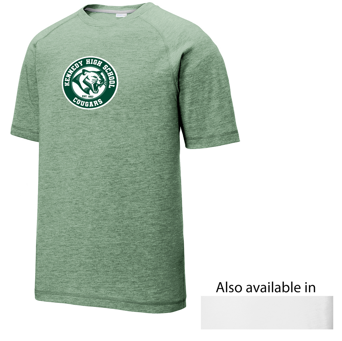 JFK Bellmore Cougars Track and Field Raglan CottonTouch Tee