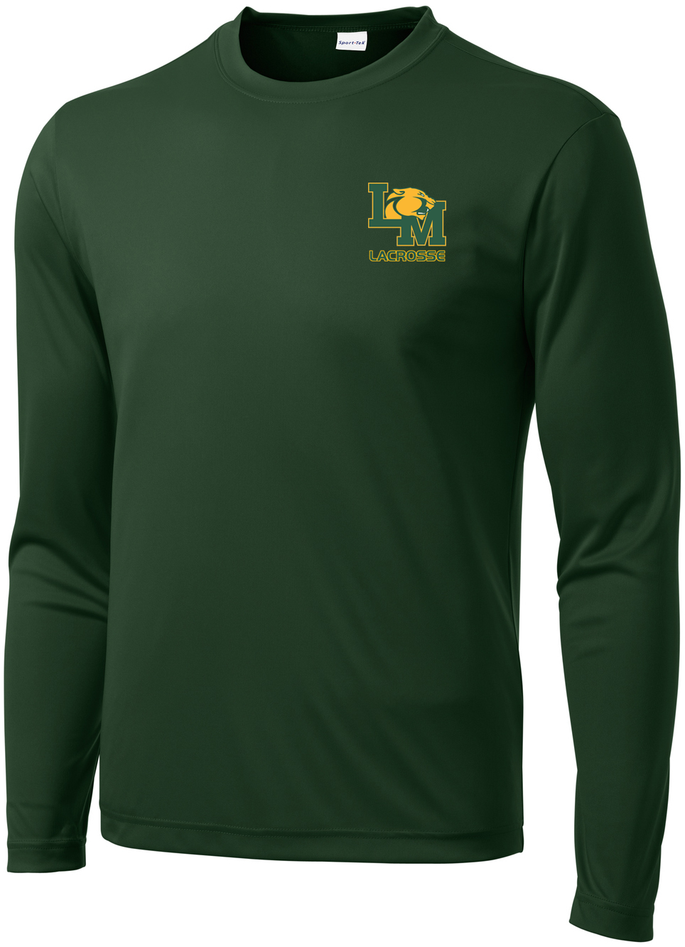 Little Miami Lacrosse Forest Green Long Sleeve Performance Shirt