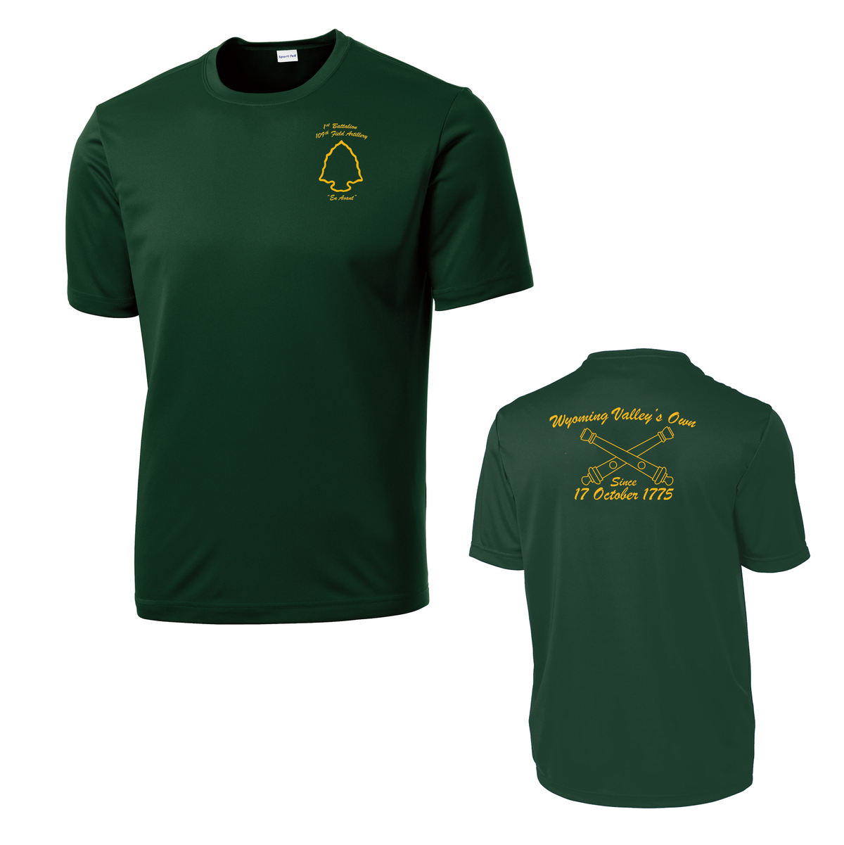 1/109th Field Artillery Battalion Performance T-Shirt
