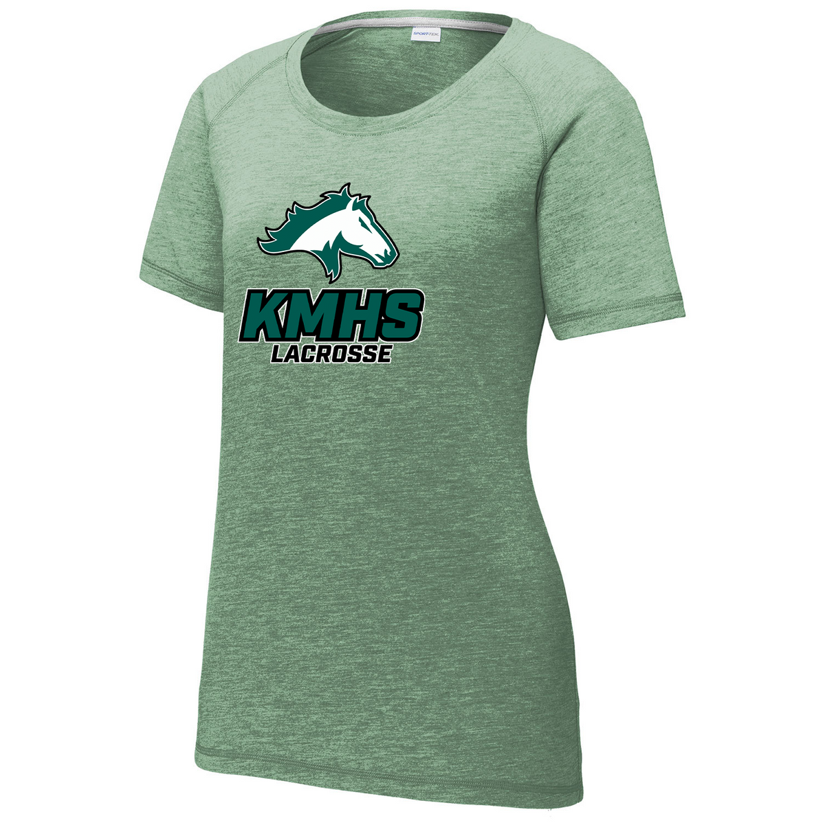 KMHS Mustangs Women's Raglan CottonTouch
