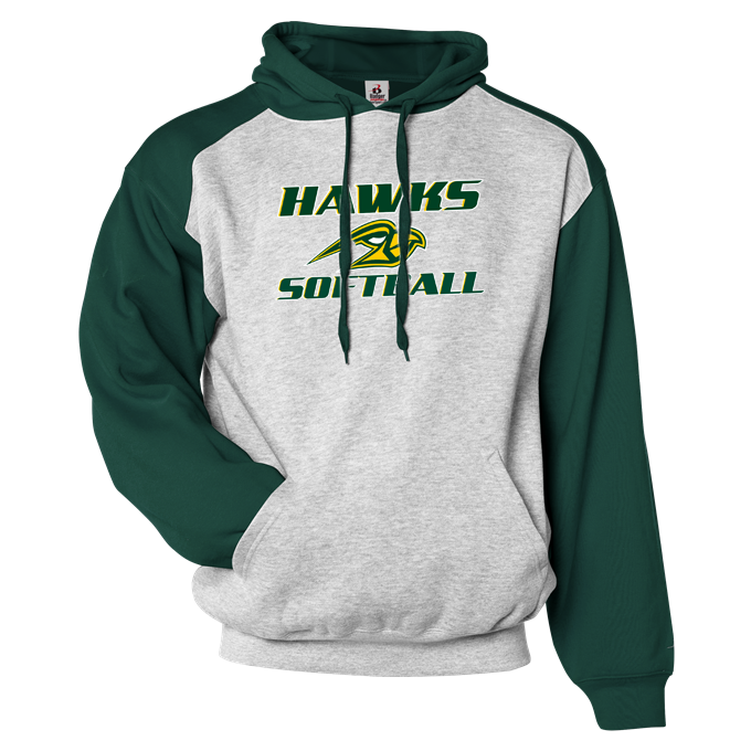 Hillsdale Hawks Athletic Fleece Sport Hoodie