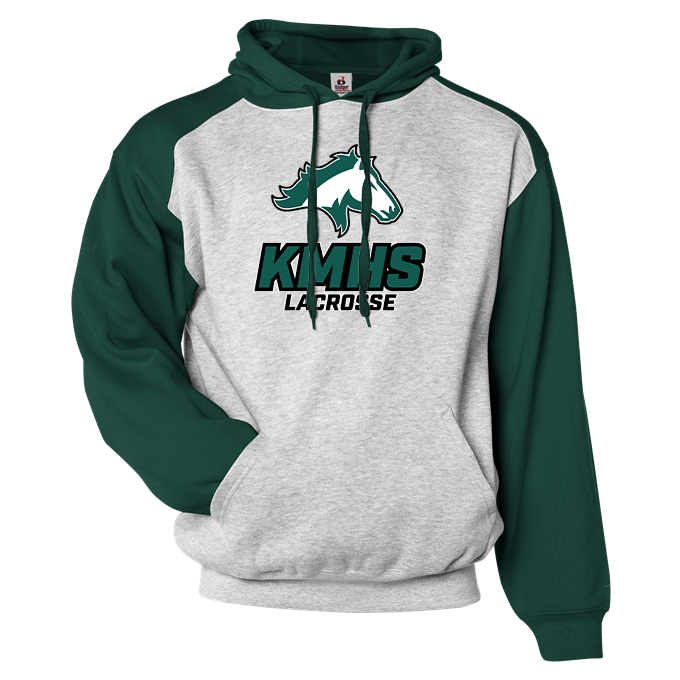 KMHS Mustangs Athletic Fleece Sport Hoodie