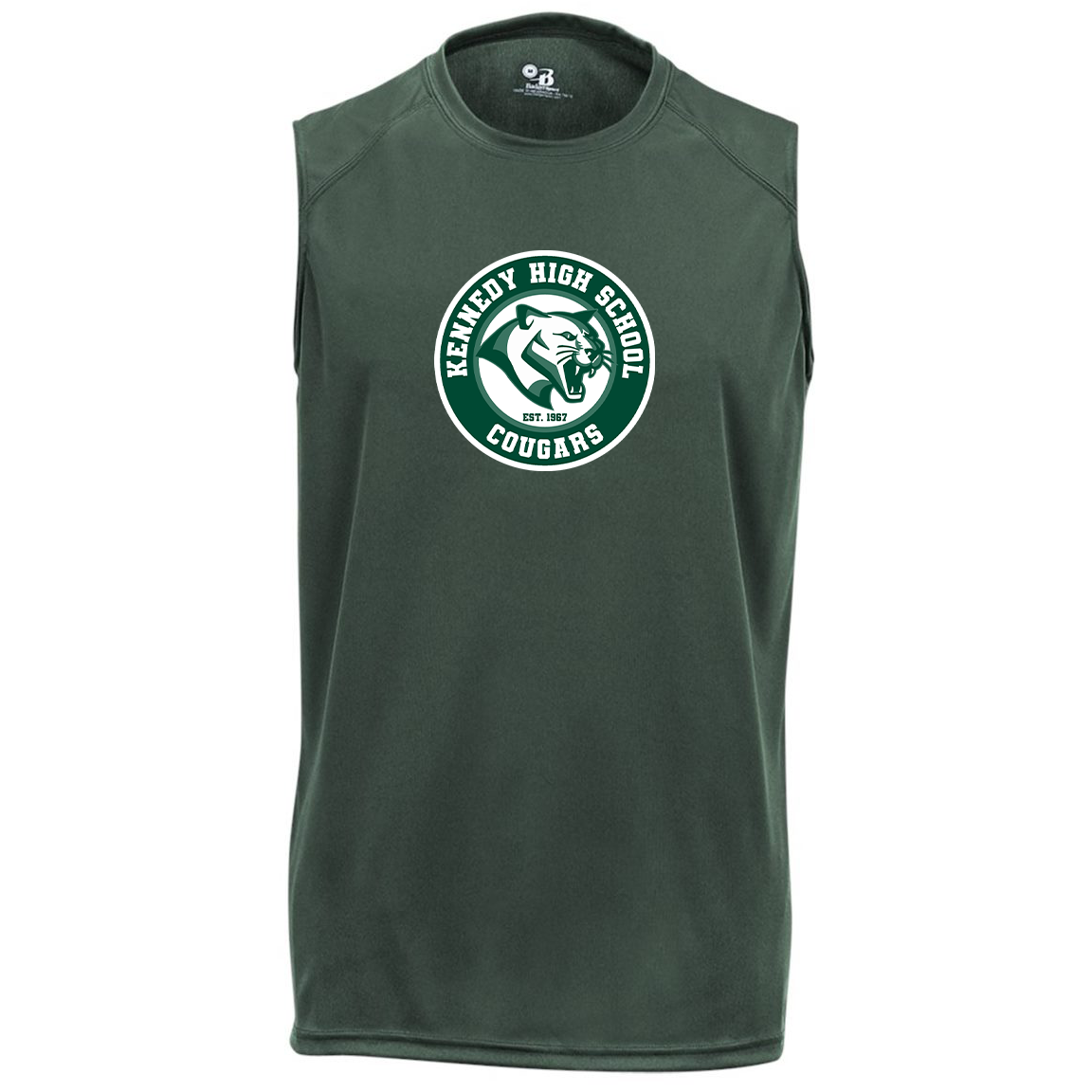 JFK Bellmore Cougars Track and Field B-Core Sleeveless Performance Tank