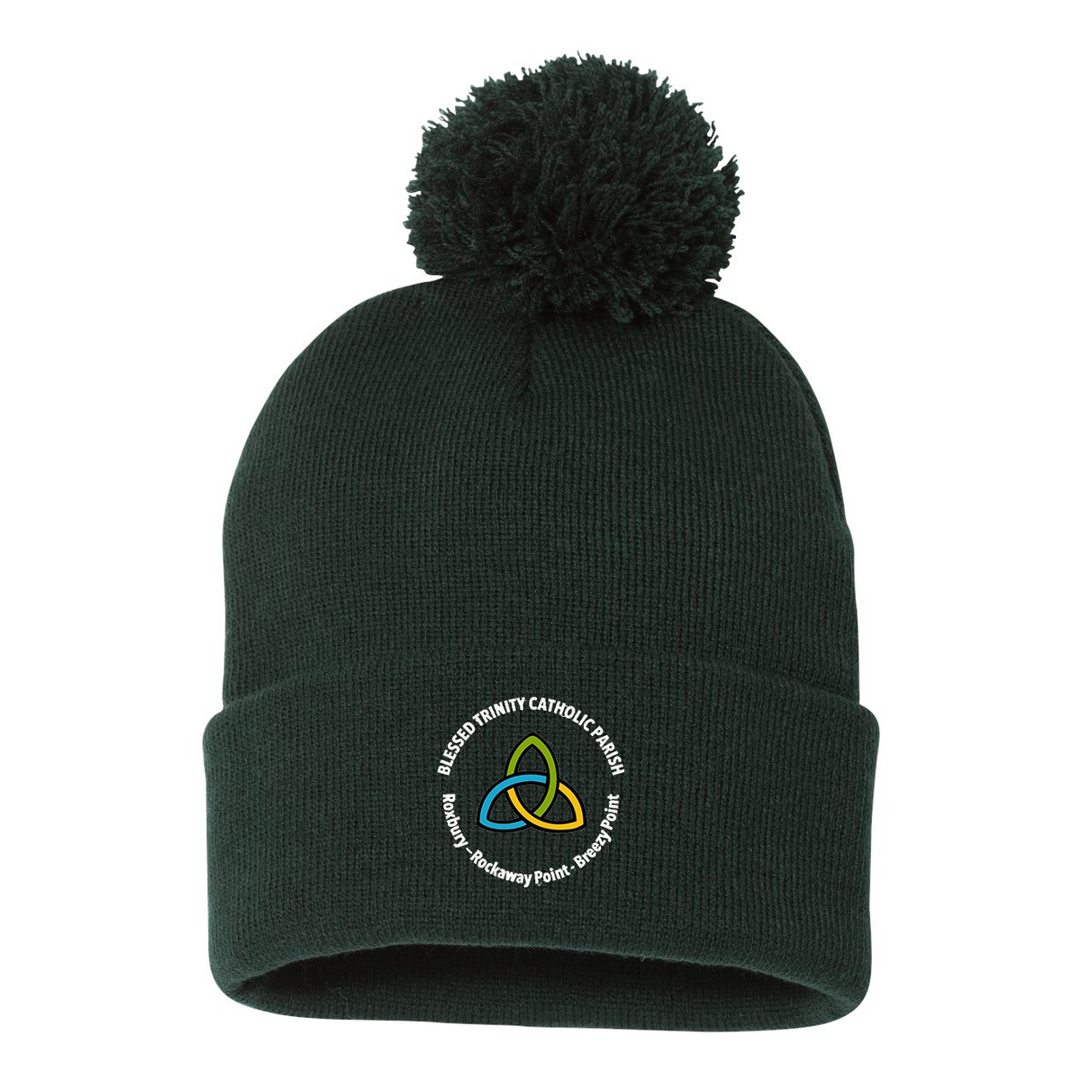 Blessed Trinity Pom-Pom Beanie