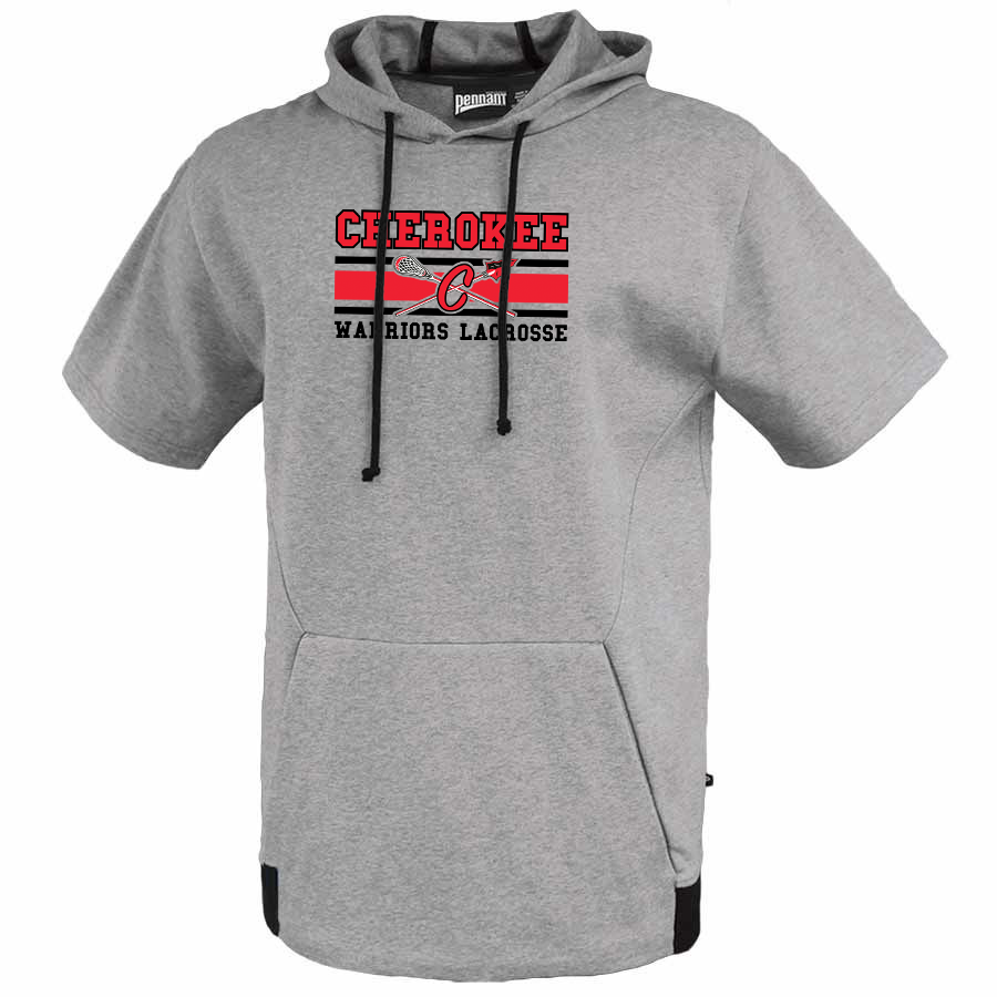 Warriors short top sleeve hoodie