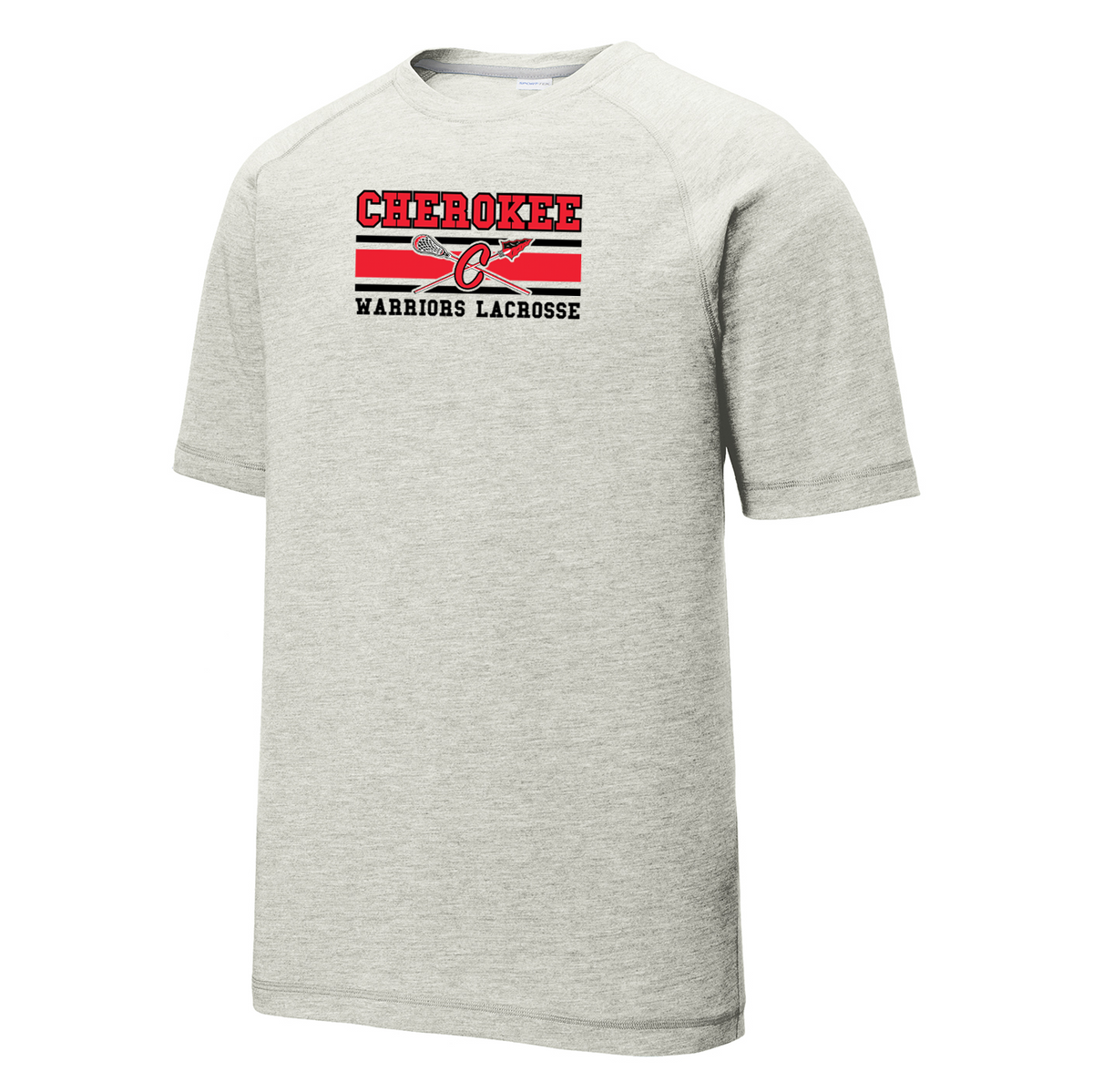 Cherokee Warriors Lacrosse Raglan CottonTouch Tee