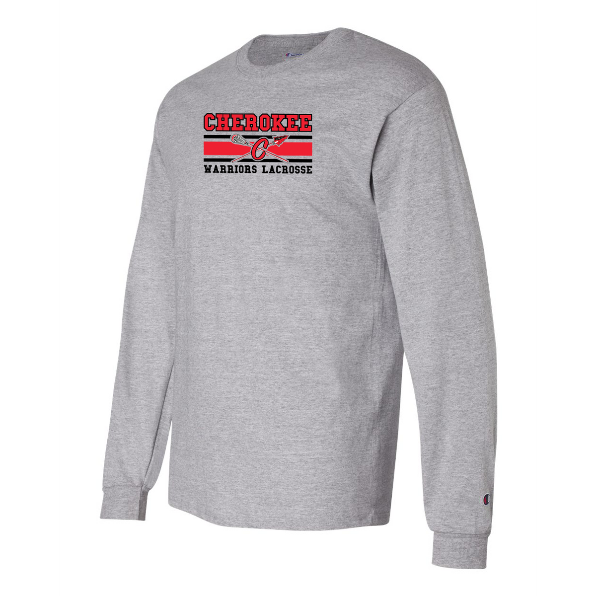 Cherokee Warriors Lacrosse Champion Long Sleeve T-Shirt