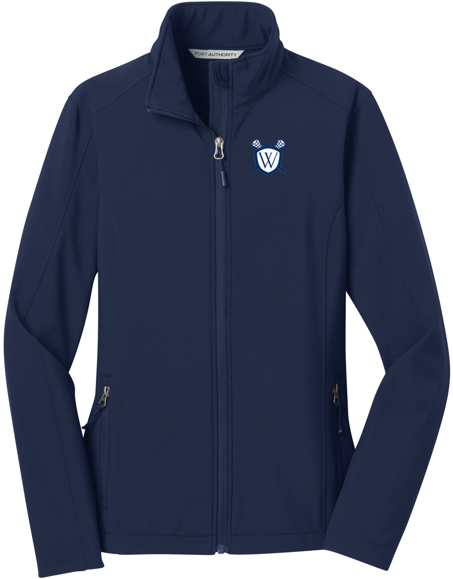 Woodstock Lacrosse Women's Navy Soft Shell Jacket