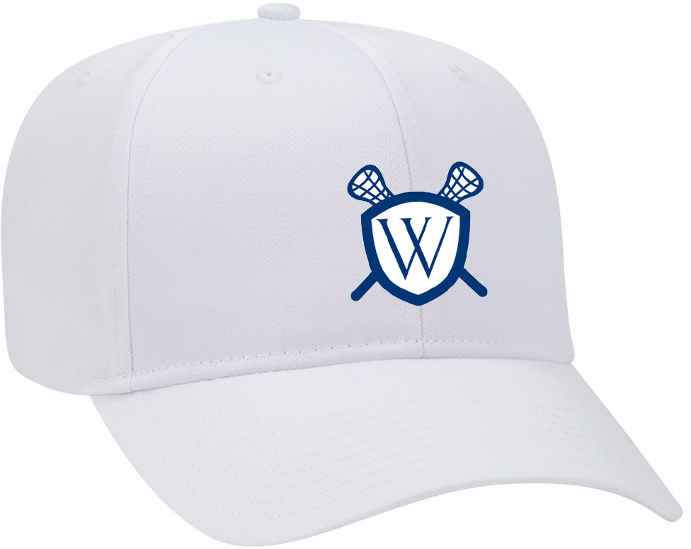 Woodstock Lacrosse White Cap