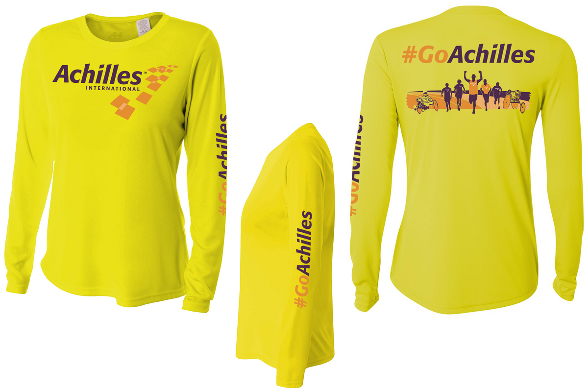 Achilles International Women's Cooling Performance Long Sleeve : Athlete