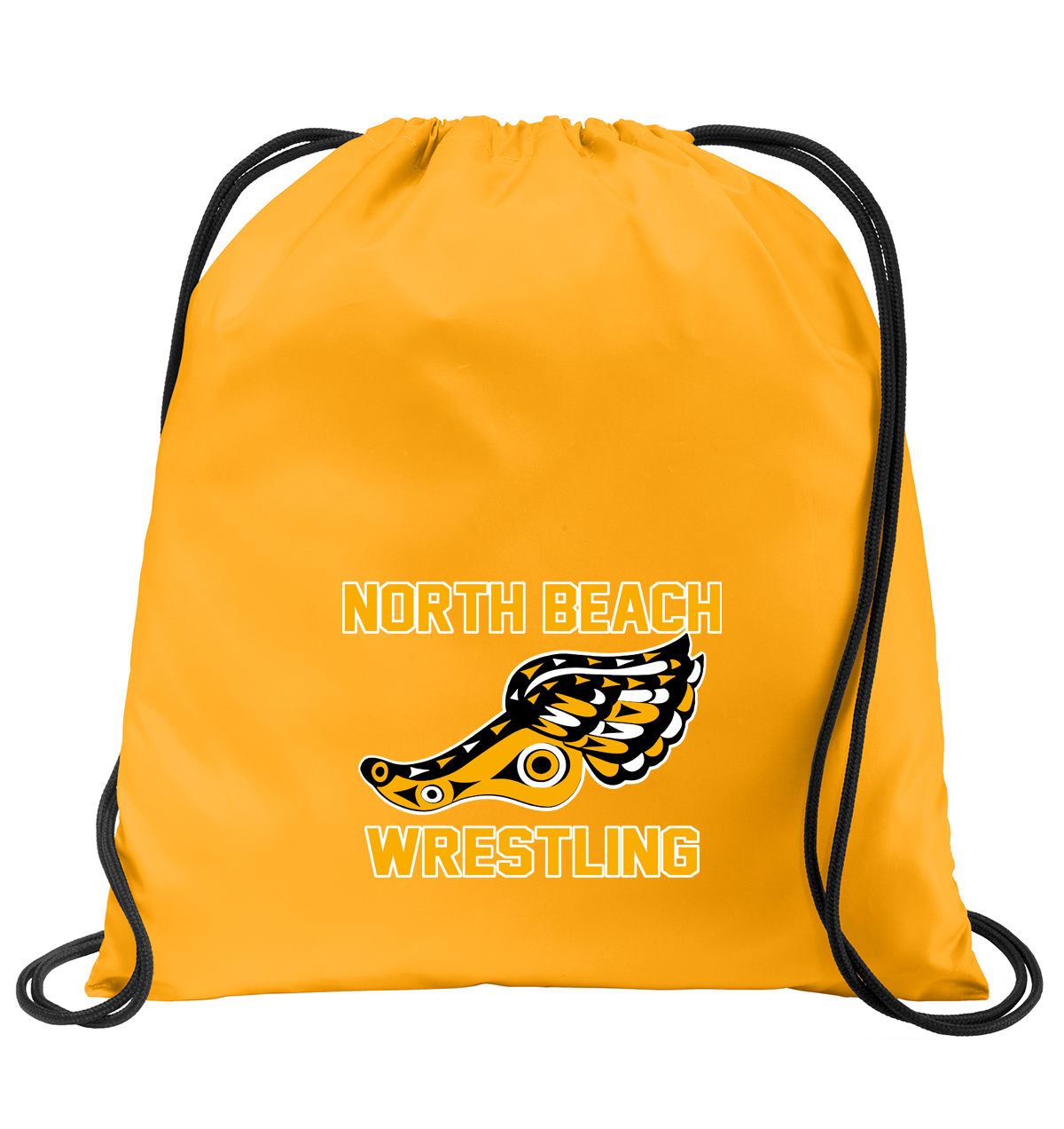 North Beach Wrestling Gold Cinch Pack