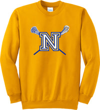 Newington Lacrosse Gold Crew Neck Sweatshirt