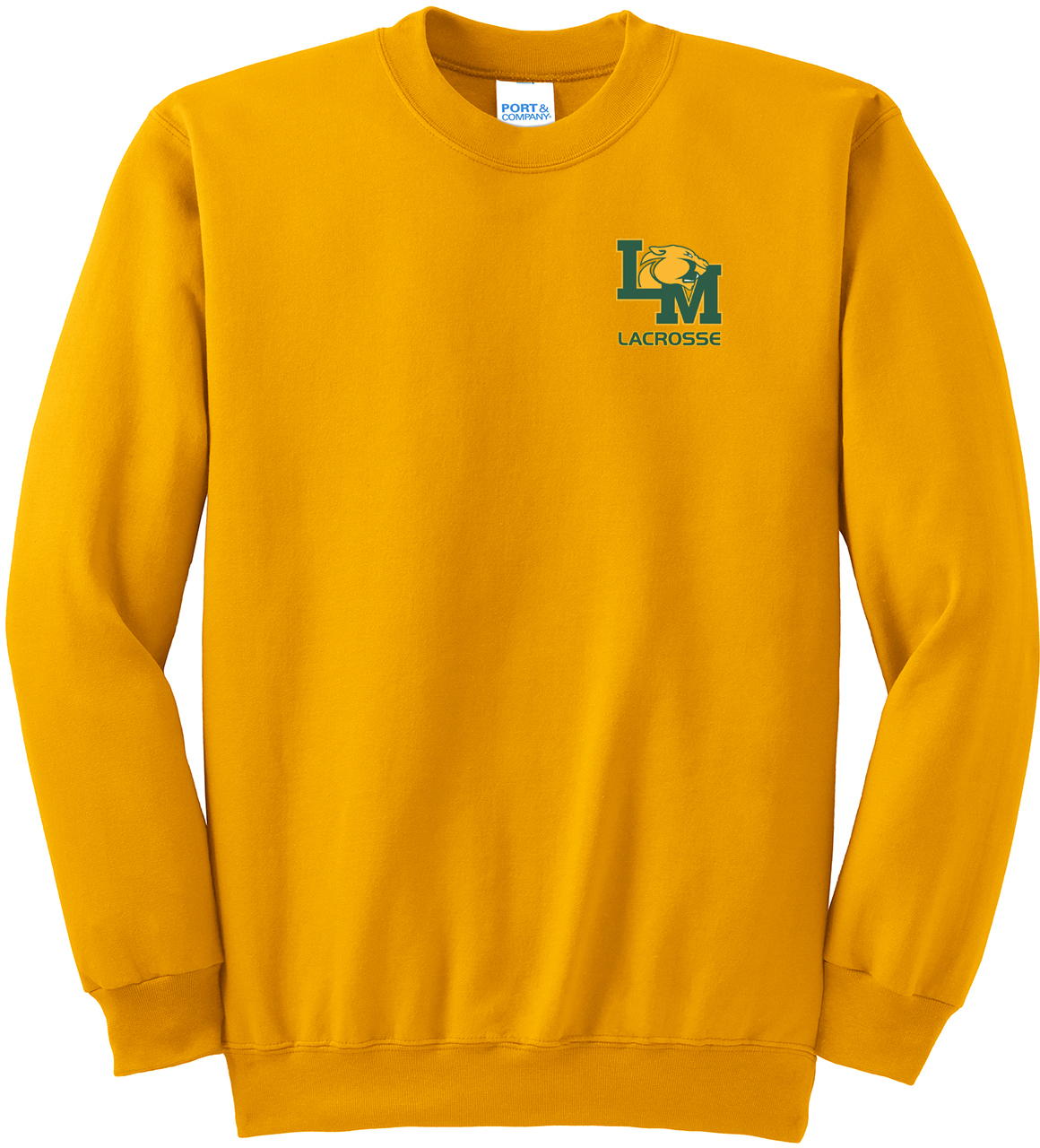 Little Miami Lacrosse Gold Crew Neck Sweater